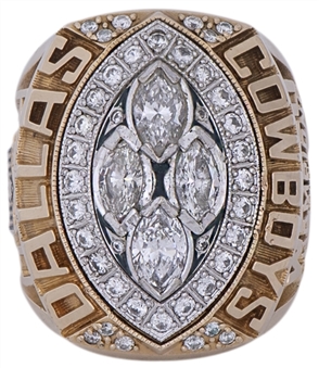 1993 Dallas Cowboys Super Bowl XXVIII Championship Ring Presented to Tight Ends Coach Robert Ford With Original Display Box (Ford LOA)